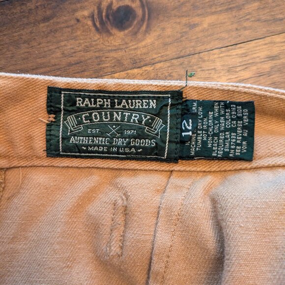 Ralph Lauren Country Tan Brown Equestrian Skirt - Picture 5 of 5